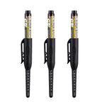 45mm Waterproof Deep Hole Marker Pens Long Nib Head Carpenter Pen Black/Blue/Red Ink for Multi-Purpose Woodworking Hand Tools
