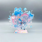 Odette Lohen Flins Durin Mavuika Columbina Xiao Arlecchino Acrylic Anime Model Furina Collect Desktop Decoration Keychains Gift