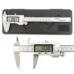 6-Inch/150mm Digital Vernier Caliper - Stainless Steel Electronic Micrometer with Depth Gauge, Precision Measuring Tool for Home