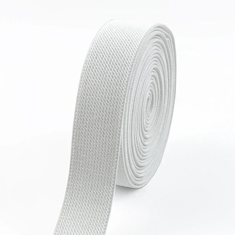 3/5M Meetee 20-50mm Elastic Bands for Trouser Waist Rubber Band Stretch Webbing Tape Belt DIY Underwear Clothes Sewing Accessory