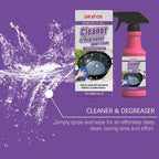 JAKEHOE 120ml Barbecue Rack Cleaner Powerful Cleaning Stubborn Grease Removes Carbon Deposits Safe Formula No Damage for Grill