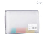 13 Pockets A6 Accordion Storage Pockets Paper Organizer File Classify Filing Box Document Holder Self Standing Briefcase