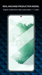 2PCS Tempered Glass For Samsung Galaxy S21 S22 S23 Plus S24 FE S25 S26 Ultra S25edge Screen Protector Fingerprint Unlocking