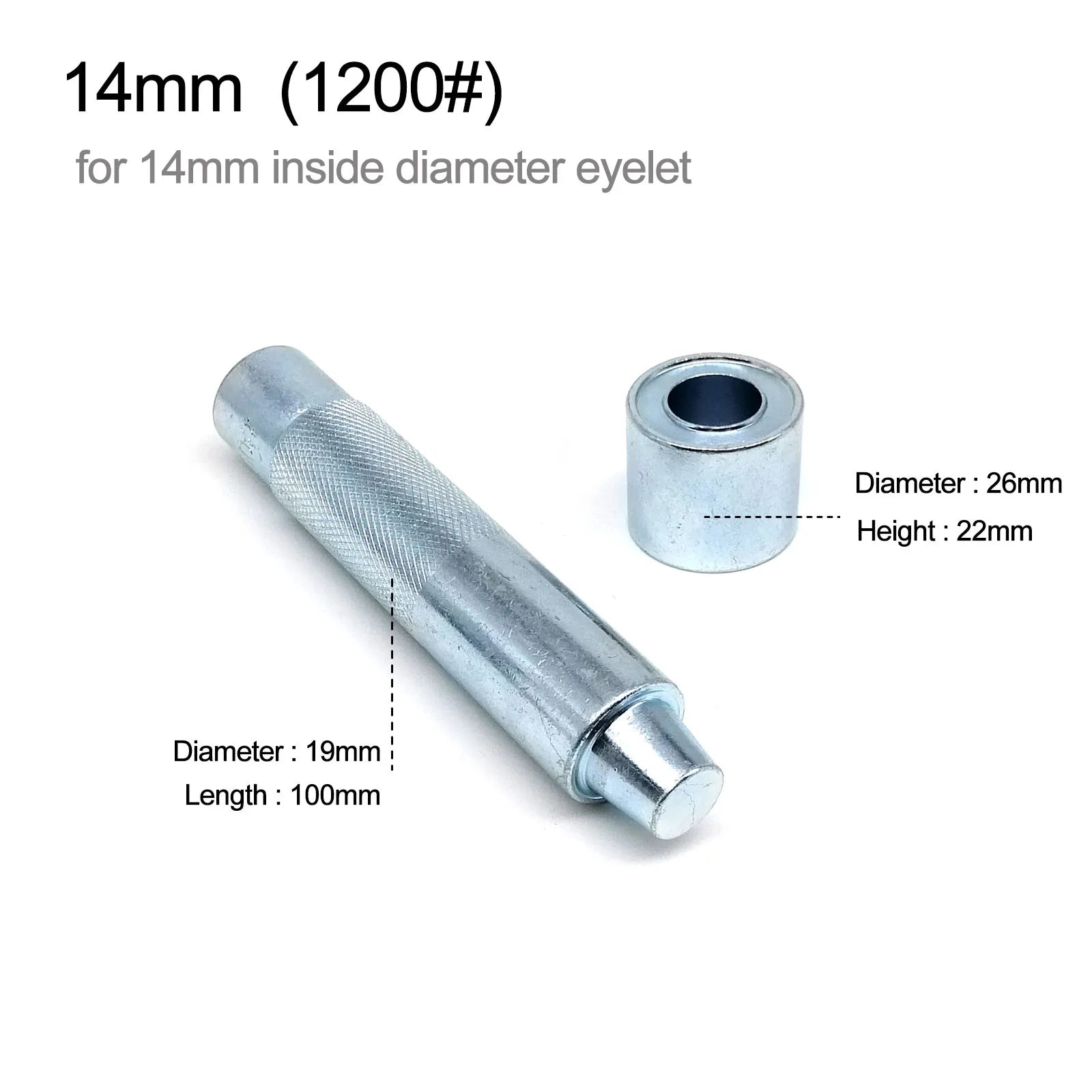 1mm to 20mm Metal Eyelets Grommet Mold Ring Air Hole Rivet Installation Punch Tool DIY Handmade Accessories High Quality Steel