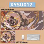 Anime Game Furina Neuvillette Mavuika Wanderer Raiden Columbina XXL Large Genshin Impact Mouse Pad Keyboard Desk Mat Mousepad