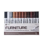 13/21Pcs Furniture Repair Pen Markers Remover Wood Scratches Restore Kit Scratch Filler Paint Wooden Cabinet Floors Tables