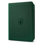 9 Pocket Zipper Card Binder, 360 Trading Card Holder Book, Premium PU Cover Zip Binder for Cards, Durable Side Loading Card