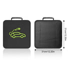 Portable Waterproof EV Charging Cable Storage Bag, Fire Resistant Organizer for Electric Car Jumper Wire Plug & Socket