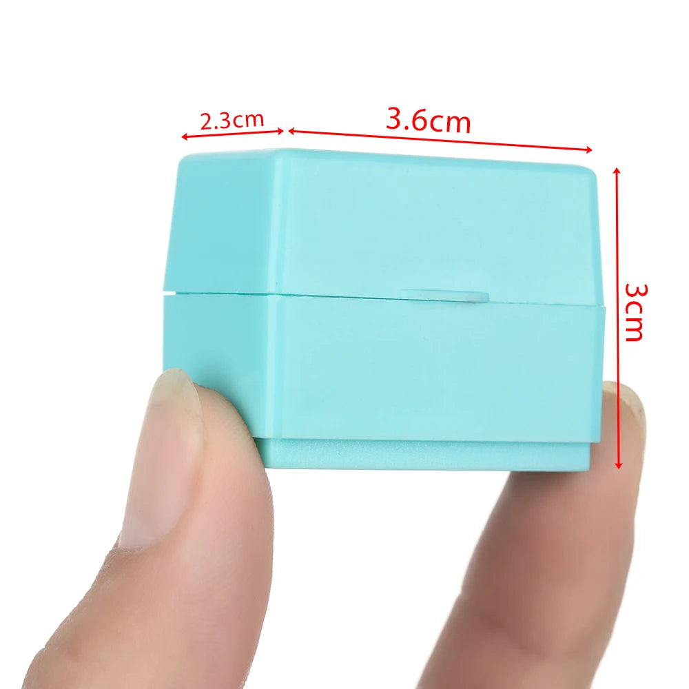 Roller Stamp Messy Code Erase Security Self-Inking Hide Seal Identity Information Theft Protection Privacy Eliminators Portable