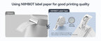 Niimbot D110 Wireless Mini Portable Printer Smart Label Printer Mobile Phone For Thermal Adhesive Sticker Labeling Maker Machine