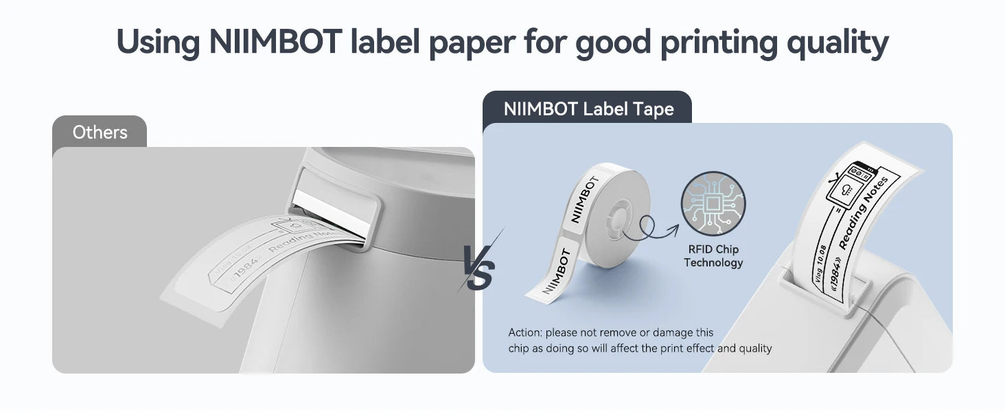 Niimbot D110 Wireless Mini Portable Printer Smart Label Printer Mobile Phone For Thermal Adhesive Sticker Labeling Maker Machine