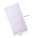 60Pcs Paper Envelopes Business Security Self Seal Simple Style Convenient Letter Sized Multi Function Writing Invitation Card