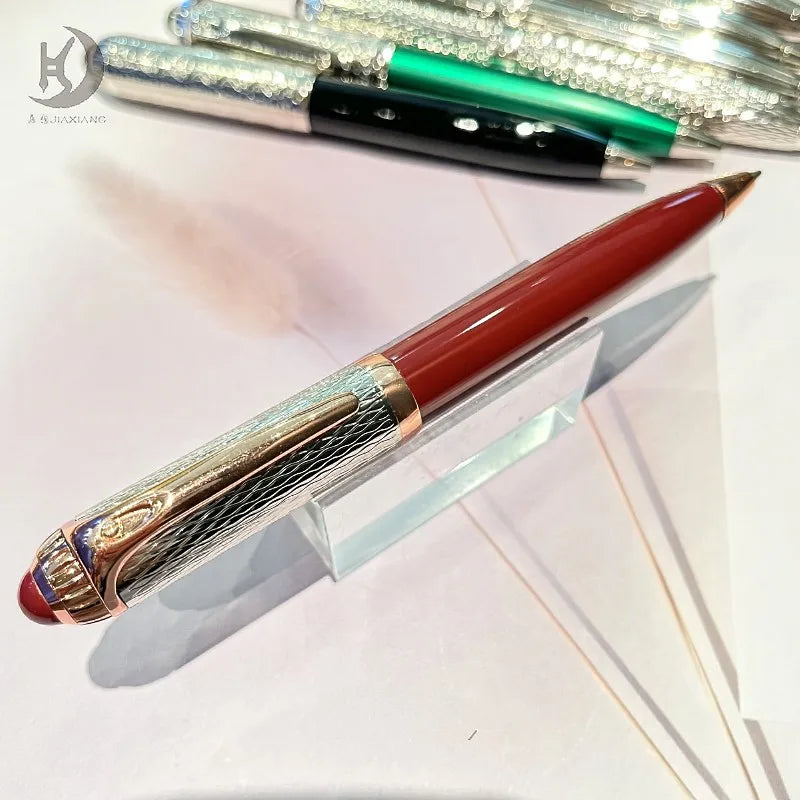 Luxury Back to School Gift Metal Twist Action Heavy Ballpoint Pen for Jewelry Watch
