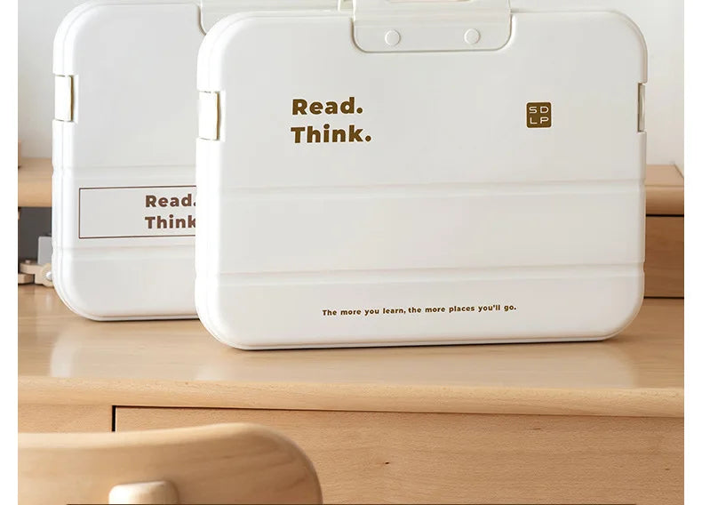 Test Paper Storage Bag Handbag Accordion File A4 Folder Large Capacity Test Paper File Homework Archive for High School Students