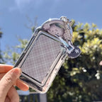 Ins Cat Photo Card Holder Kpop Photo Card Display Pendant Student ID Card Protective Cover Kpop Supplies