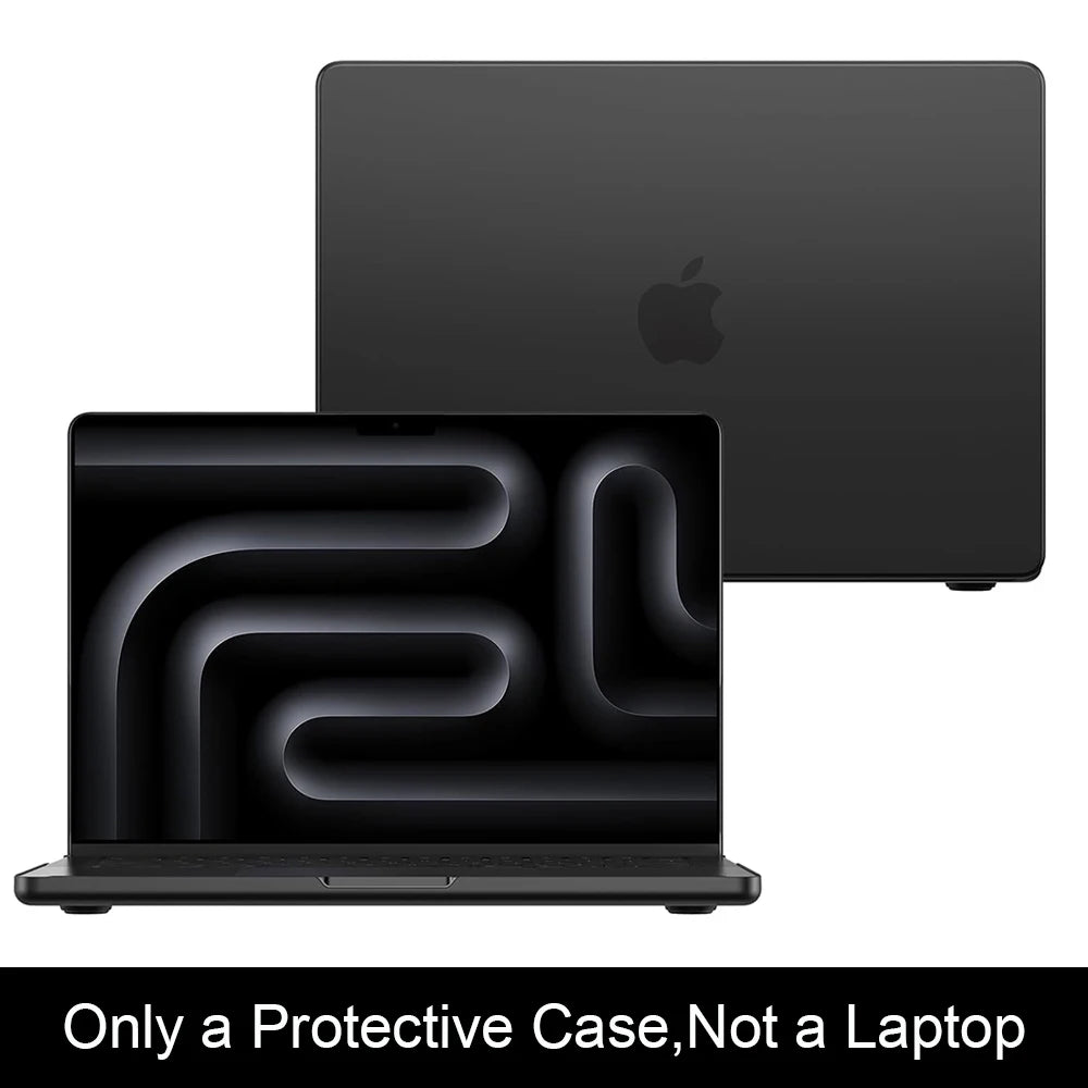 2026 Laptop Case For Macbook Air 13.6 inch M5 M4 M3 M2 2026 2024 2022 A3240 A3113 A2681,Ultra Thin Matte Case