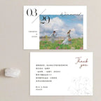 Custom Thank You Card Personalized Business Logo Design Print Wedding Invitation Photo Postcard Happy Birthday Gift Decoration