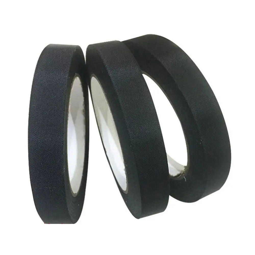 50M/Roll Nylon Reinforced Tape 5/10/20/40mm Width Black Single-sided Self-adhesive Tape For Shoe Handbag Oxford Cloth Tape