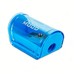 1PC Candy Color Transparent Pencil Sharpener - Plastic Standard Pencil Cutter for School Office Art Supplies