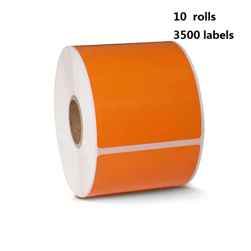 Premium quality 2.25" X 4" Custom Self-adhesive Thermal Shipping Labels 57 X 102 mm 350 Color labels per roll