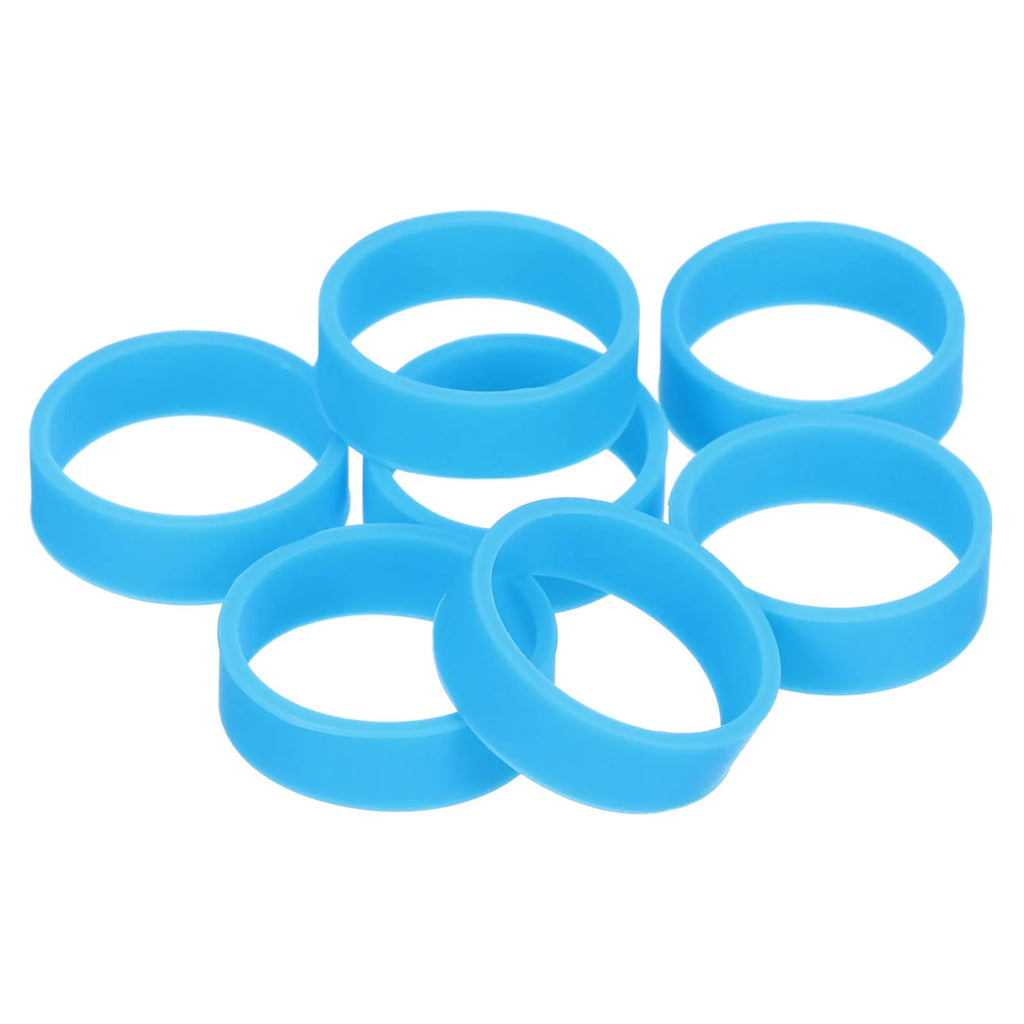 5/10/20Pcs Silicone Rubber Bands Rubber Bands Rings Cable Ties Strong Elastic Bands Non-Slip for Cord Wrapping Bag Wraps