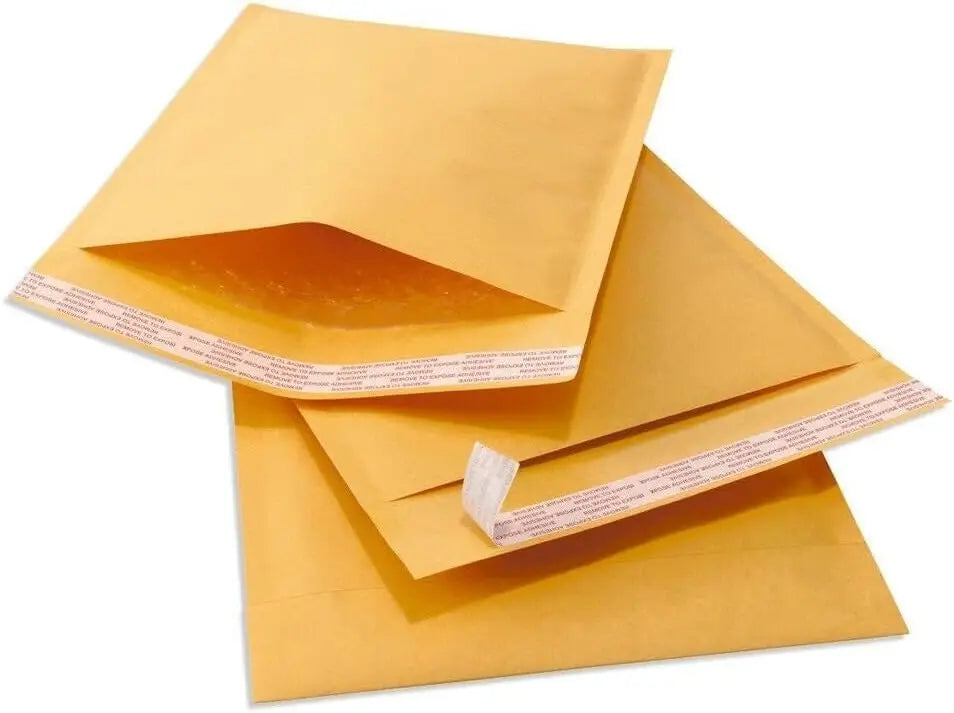 Kraft Paper Bubble Envelopes Bags Self Seal Adhesive Padded Bubble Mailers Shockproof Anti Drop Shipping Envelopes Mailing Bags