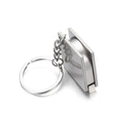 Keyring Measure  Keychain  Retractable Ruler Gauging Tool Measuring Tools Tape Measures