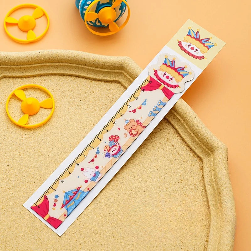 Magnetic Ruler Multifunction Cartoon Soft Ruler Ruler Cute Student School Supplies Reward Children Stationery Small Gift