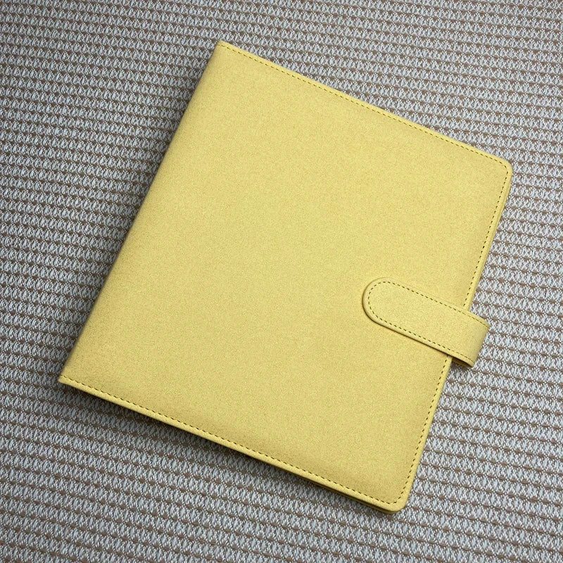 A5 3 Ring Photocard Binder Glitter with Magnetic Button Ins Photo Album Kpop Card Binder 1 2 4 Pocket Sleeves 4×6 10×15 PVC Free