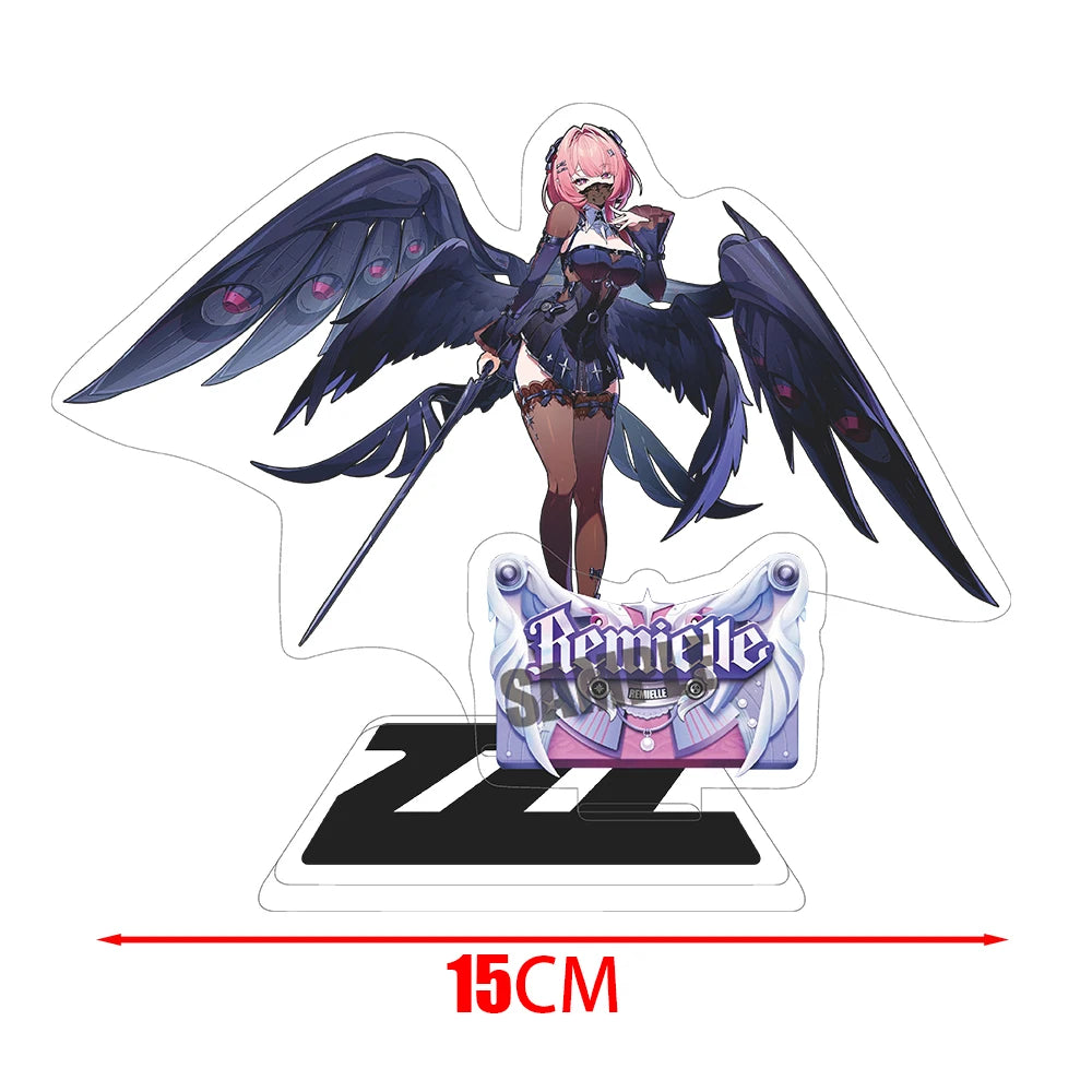 Game Zenless Zone Zero Ye Shun­guang Dialyn Hoshimi Miyabi Anime Acrylic Stand Model Plate Keychain Desk Decor Collection gift
