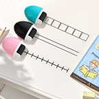 Teacher's teaching seal is suitable for mathematics and English words double-line English case equal equation number roller seal
