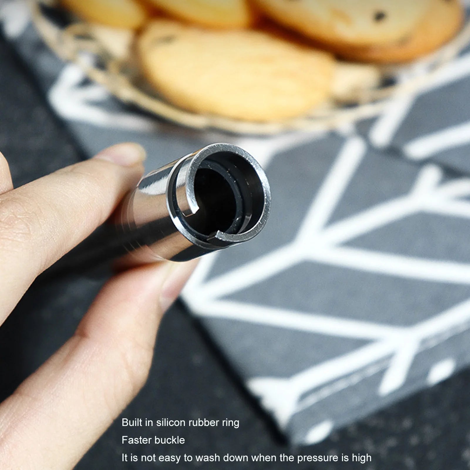 Delonghi Coffee Steam Nozzle Stainless Steel Open-Button Coffee Steam Nozzle Easy To Clean Suitable For Professional Coffee Shop