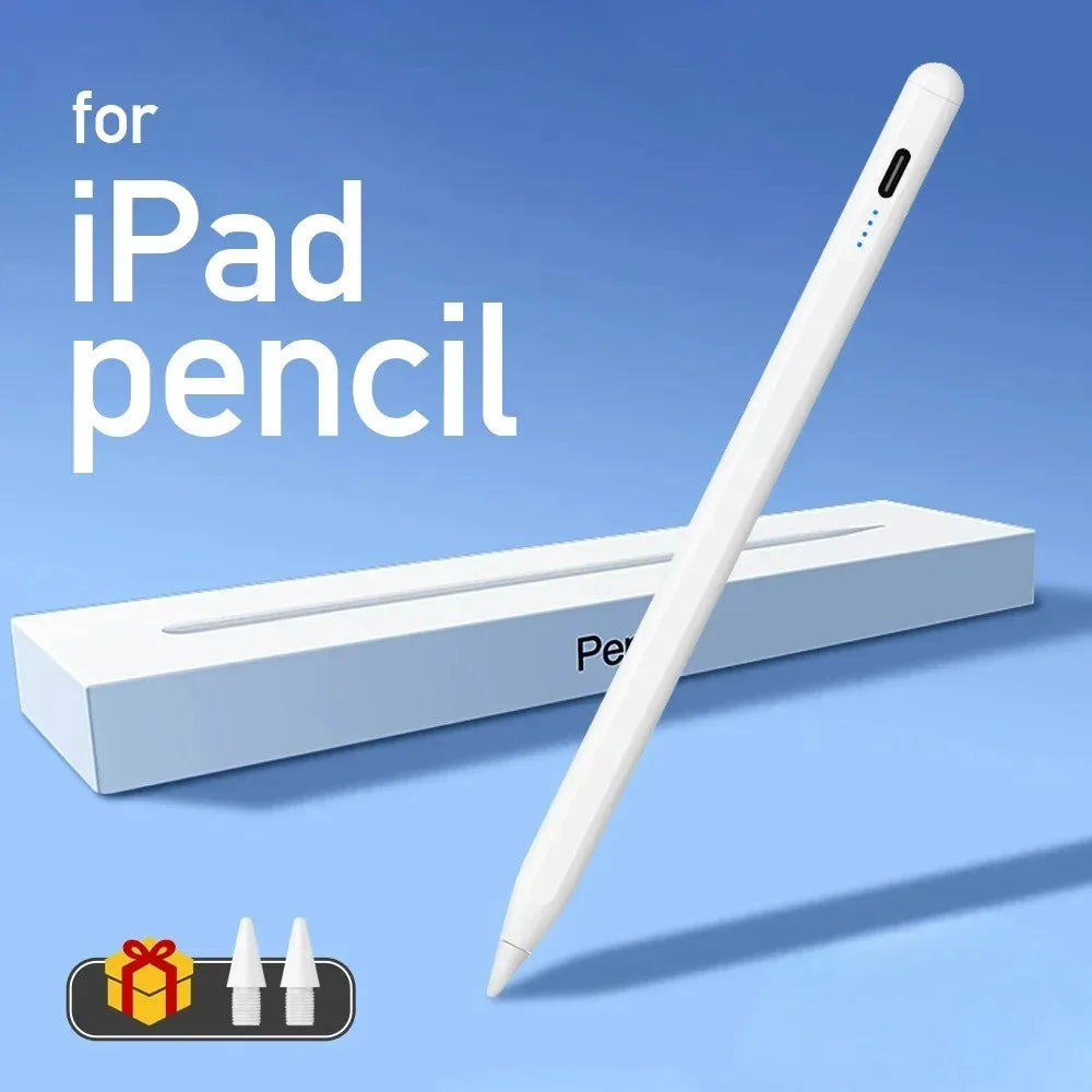 Stylus Pen for Apple Pencil LED Power Indicators Palm Rejection Touch Pencil for IPad From 2018 to 2025 Years