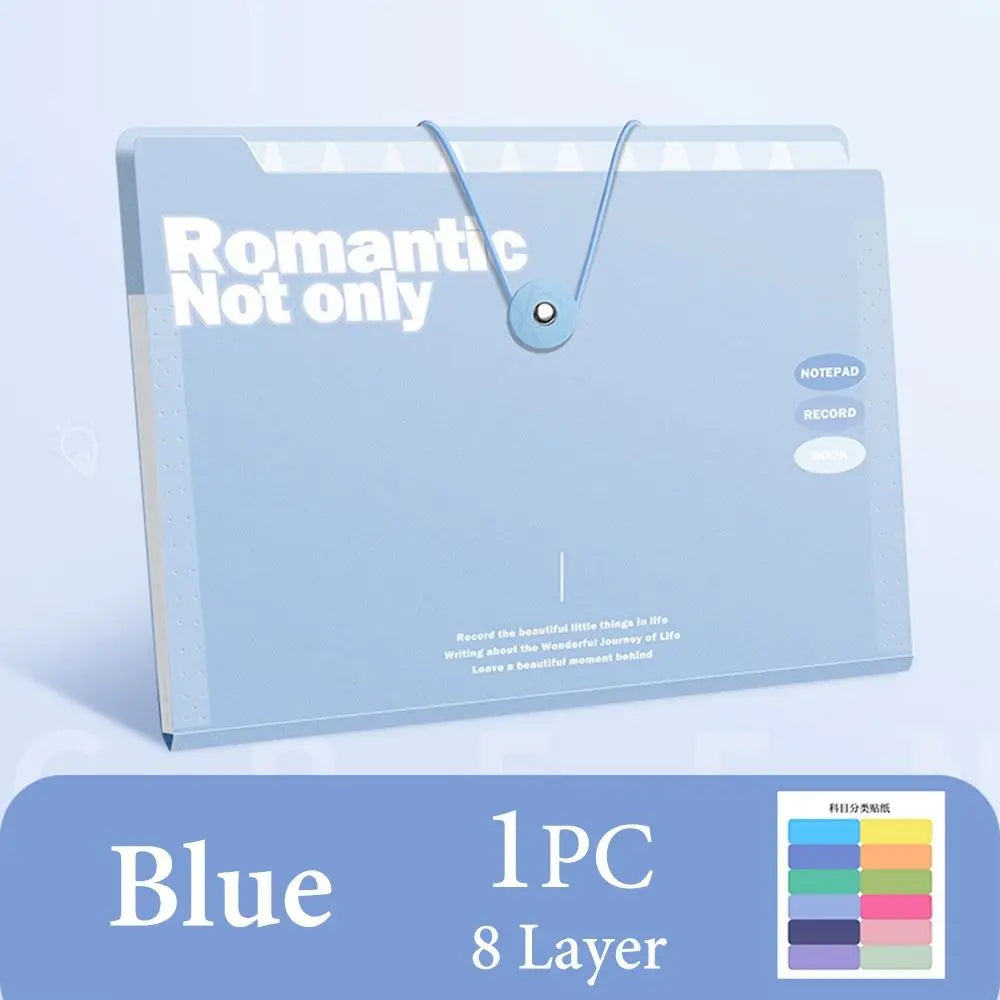 PVC A4 Quick Labor Folder New Suspended Type with Hook Filing Cabinet Dividers A4 Color Random Hanging File Folders School