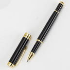 Customize Gold Color Text Gel Pens Engraving Metal Pretty School Student Supplies Office Accessories Writing Stationery 2025