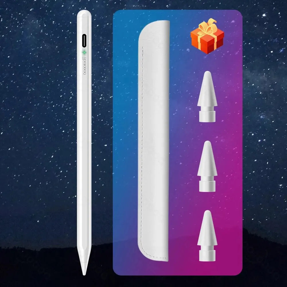 For iPad Pencil Apple Pen Stylus for Apple Pencil 2 1 for iPad Air 4 2021 Pro 11 12.9 2020 Air 3 10.5 2019 10.2 Mini 5 Touch Pen
