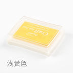 1pc 15 Colors Big Ink Pad Stamp Planner Scrapbooking Silicone Stamps Inkpad Diy Diary Greeting Card Making Supplies Inpad