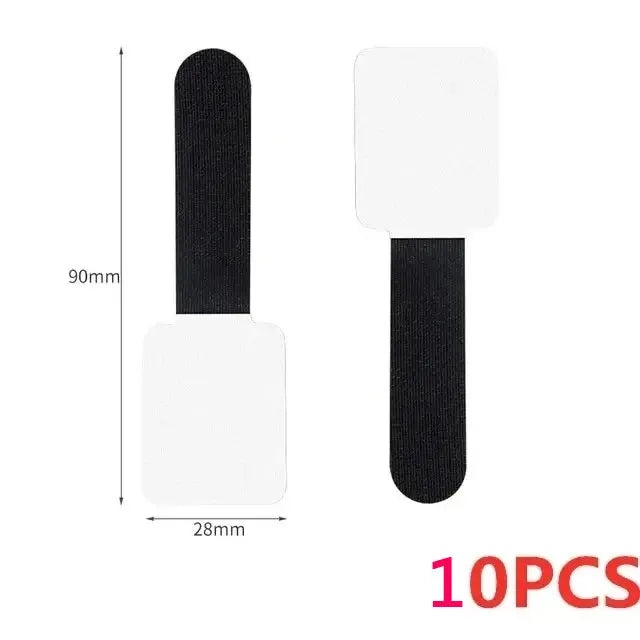 Reusable Cable Ties Fastening Wire Organizer Cord Rope Holder Self Adhesive Adjustable Cord Organizer Straps Desk Management