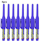 8Pcs 45mm Waterproof Long Head Nib Deep Hole Markers Pen Tile Carpenter Pen Multi-purpose for Woodworking Black/Blue/Red Ink