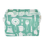 1pc Cotton Linen Fabric Waterproof Desktop Sundries Basket Storage Box Cosmetic Toy Organizer Underwear Socks Clothes Storagebag