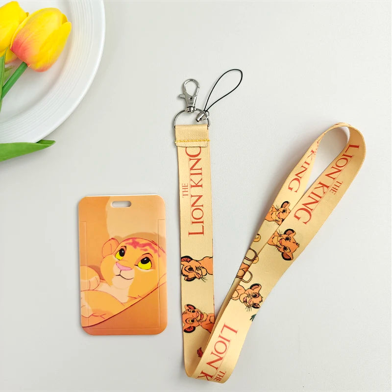 Anime Strap Lanyard for Keys Keychain Badge Holder ID Credit Card Pass Hang Rope Lariat Mobile Phone Charm Accessories