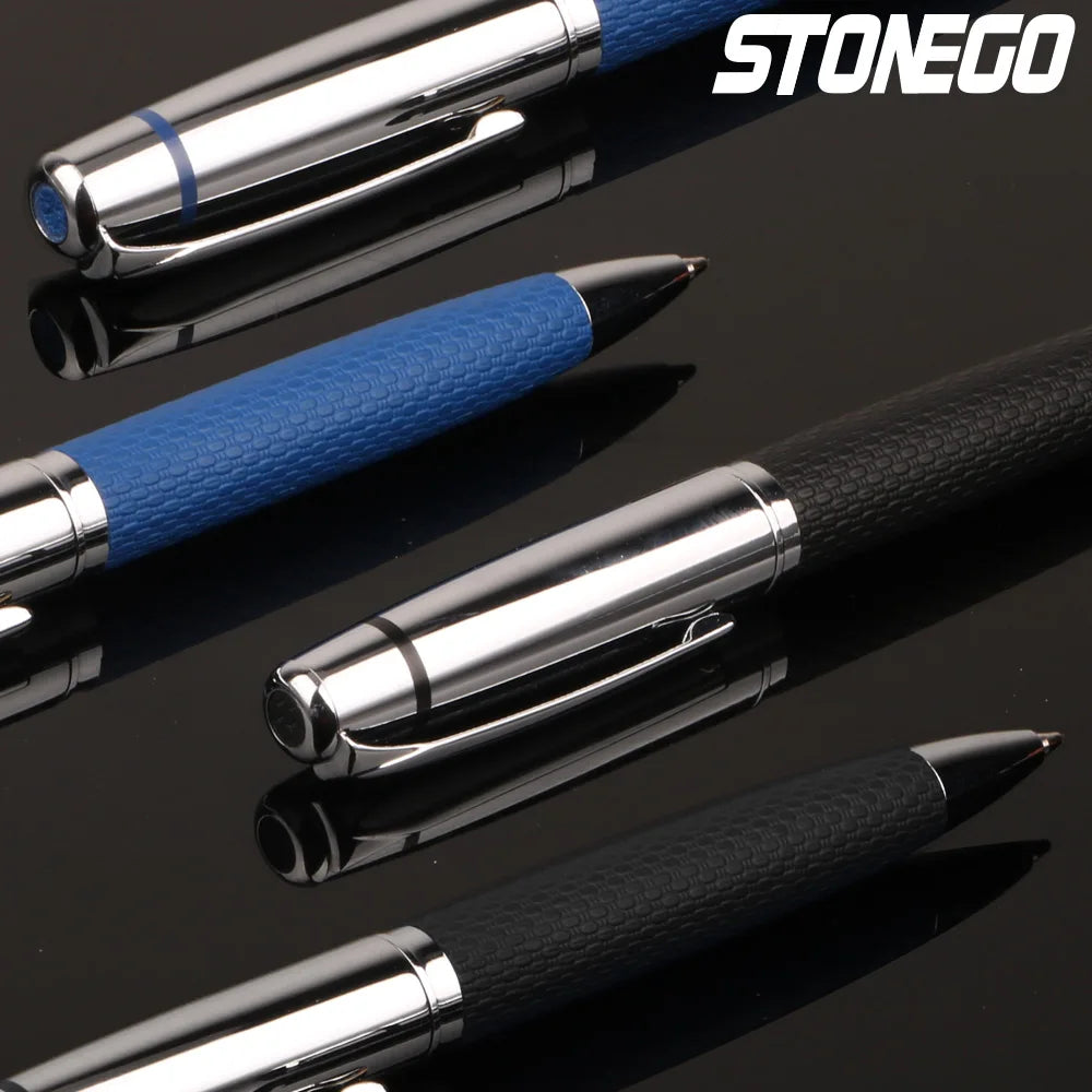 STONEGOP remium Ballpoint Pen Retractable Lacquer Rollerball Pen Smooth Writing Roller Ball Pen Elegant Executive Signature Pen
