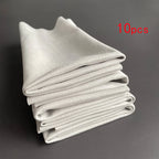2/5/10pcs 35*35cm Big Size Eyeglasses Chamois Glasses Cleaner Microfiber Eyeglasses Cleaning Cloth For Camera Lens Phone Screen