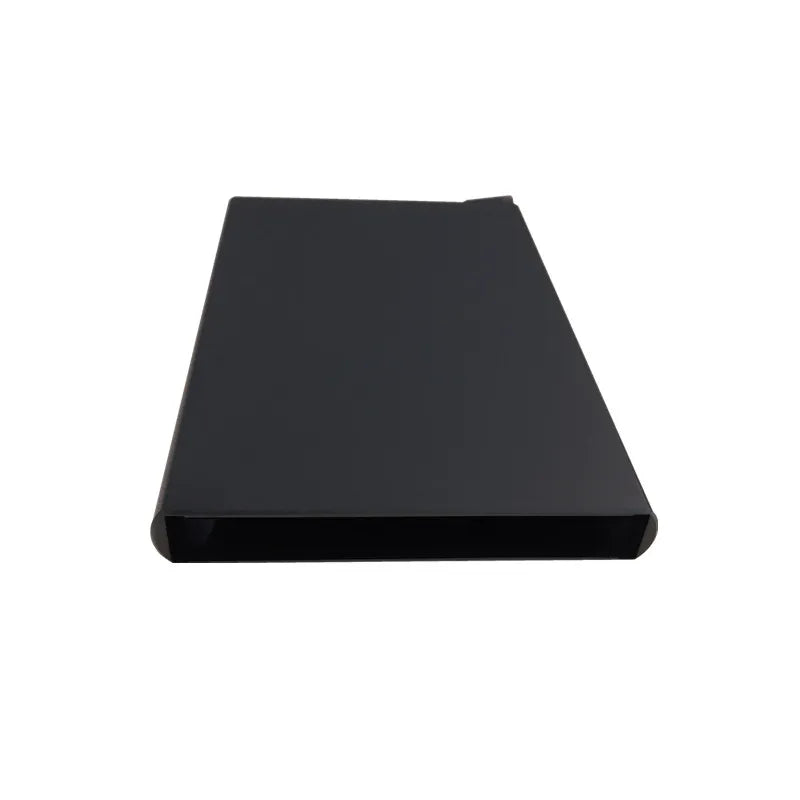 Anti-theft ID Credit Card Holder Minimalist Porte Carte Thin Aluminium carteras Pocket Case Bank Women Men Credit Card Box DIY
