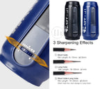 Tenwin Fully Automatic Electric Pencil Sharpener USB Charging Fast Sharpen Colored Sketch Pencils Student School Supplies Statio