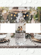 1~20PCs Custom Photo Water Bottle Label-3 Styles,21*5CM Personalized Celebration Tags,DIY Bottle Water Waist Seal Name Stickers