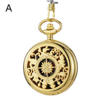 Vintage Bronze Flip Compass Pocket Watch Design Outdoor Hiking Navigation Kid Gift Retro Metal Portable Compass Survival Tools