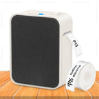 Portable Label Maker P15 Adhesive Thermal Label Printer Wireless Bluetooth Sticker Printer with P15 Self-adhesive Label Paper
