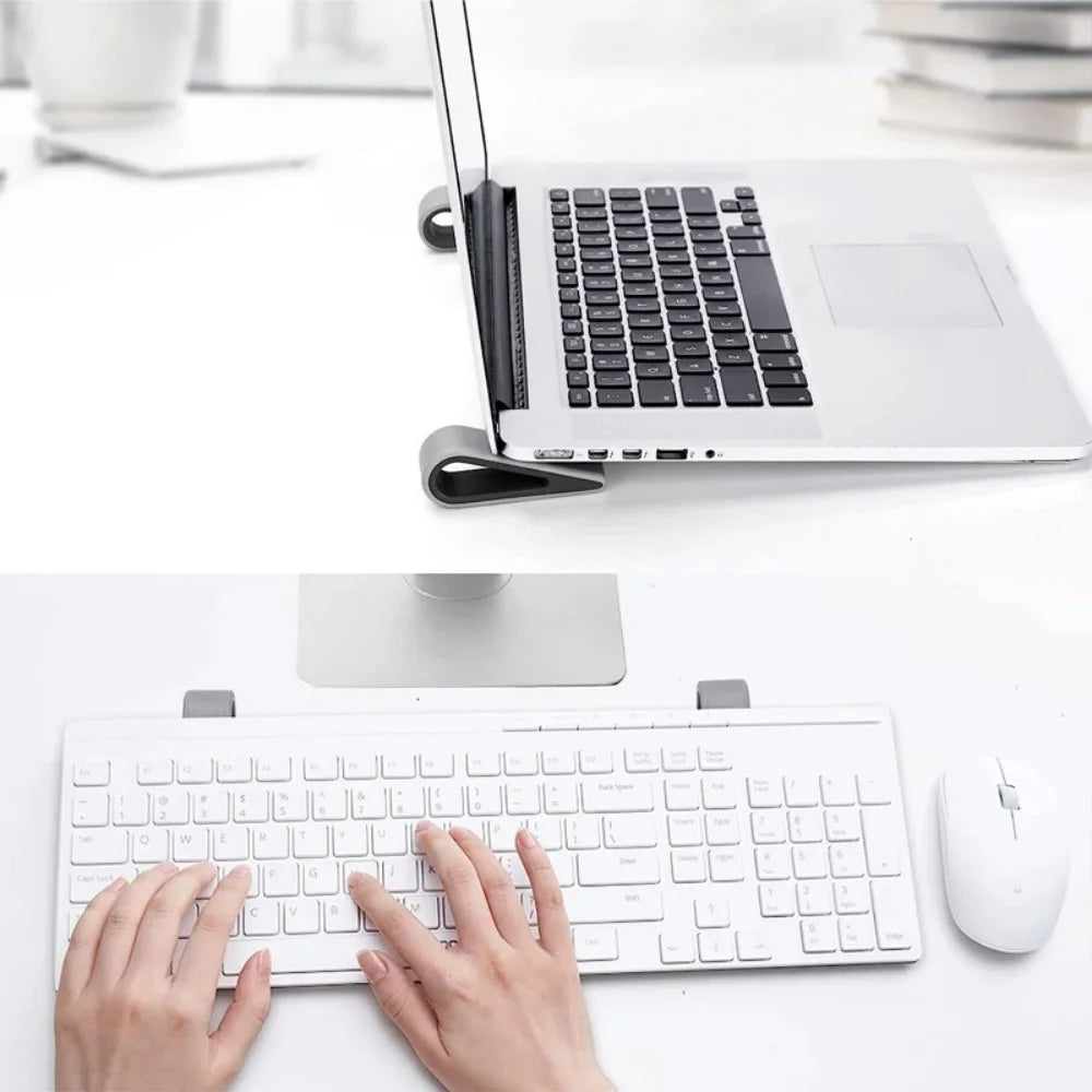 Universal Ultra Compact Laptop Stand Creative Desktop Computer Height Stand Portable Heat Dissipation Notebook Base Pad Holder