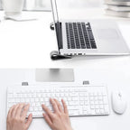 Universal Ultra Compact Laptop Stand Creative Desktop Computer Height Stand Portable Heat Dissipation Notebook Base Pad Holder